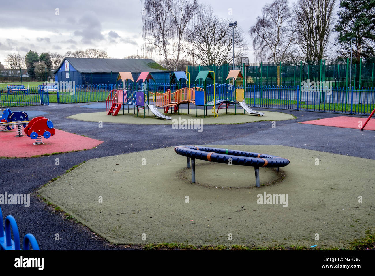 Childrens play area Stock Photo