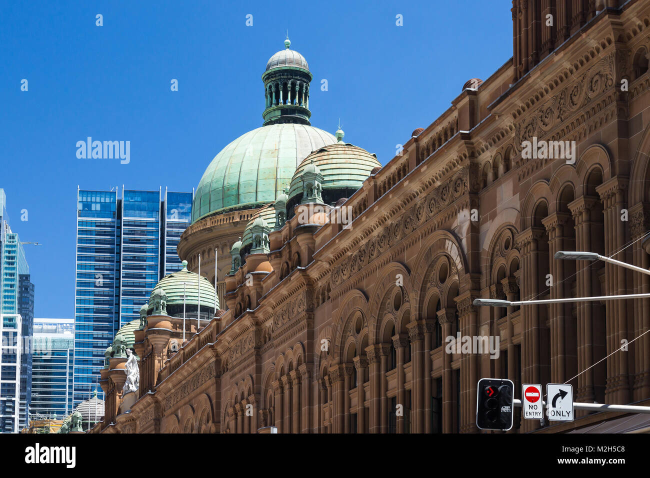 The new light railway system in progress, Street, Sydney Stock Photo Alamy