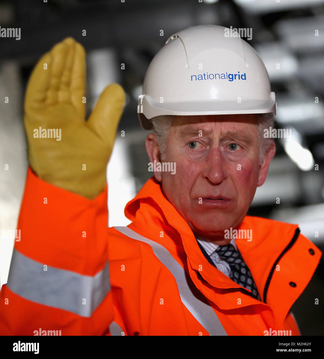 The Prince of Wales during the official opening of The National Grid's ...
