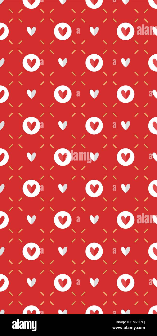Valentines day. Red hearts Stock Vector Image & Art - Alamy