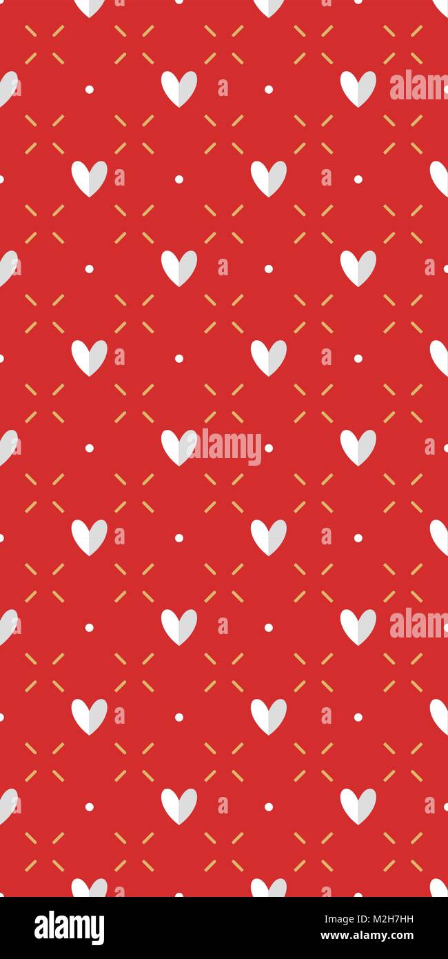Valentines day. Red hearts Stock Vector Image & Art - Alamy