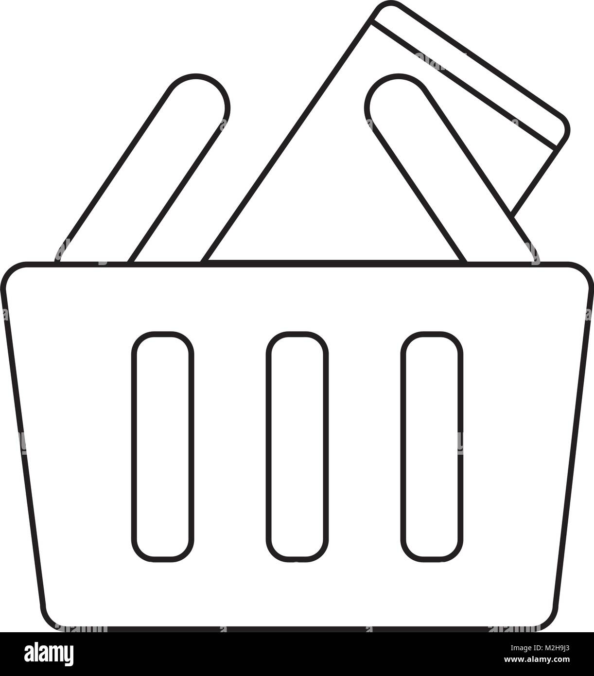 Shopping basket design Stock Vector Image & Art Alamy