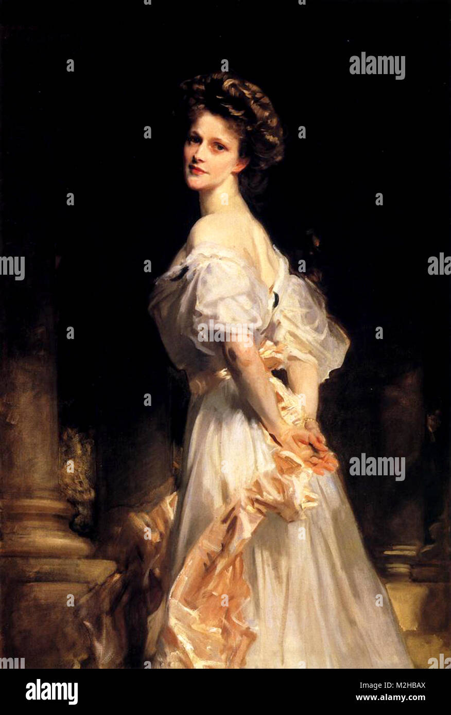 Nancy Witcher Langhorne Astor, Viscountess Astor, (1879 – 1964) first female Member of Parliament to take her seat. Stock Photo