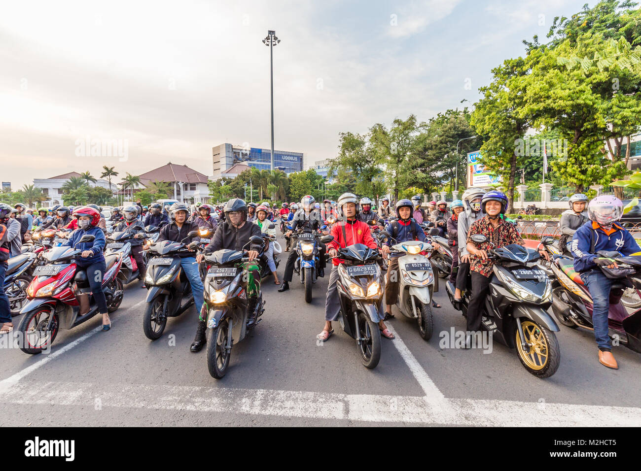 romantisk Slægtsforskning Revisor Scooters in Indonesia Stock Photo - Alamy