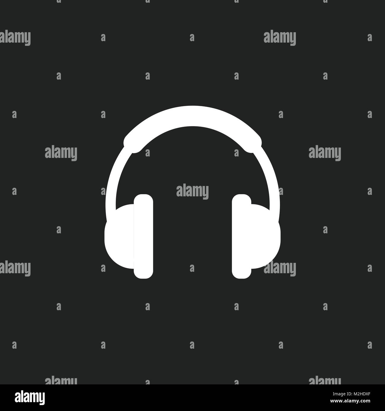 Headphone vector vectors hires stock photography and images Alamy