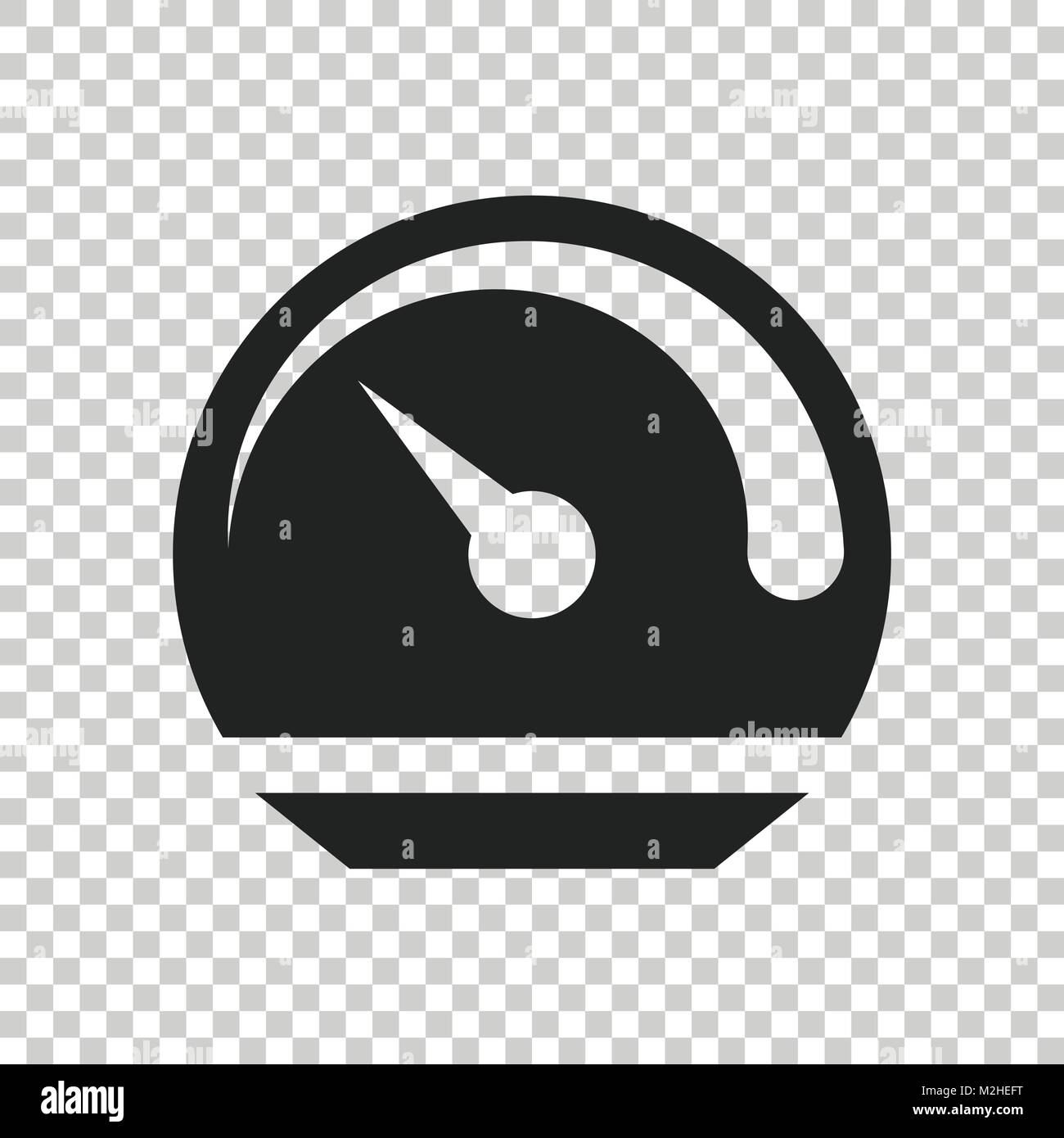 Dashboard vector icon. Level meter speed vector illustration Stock ...
