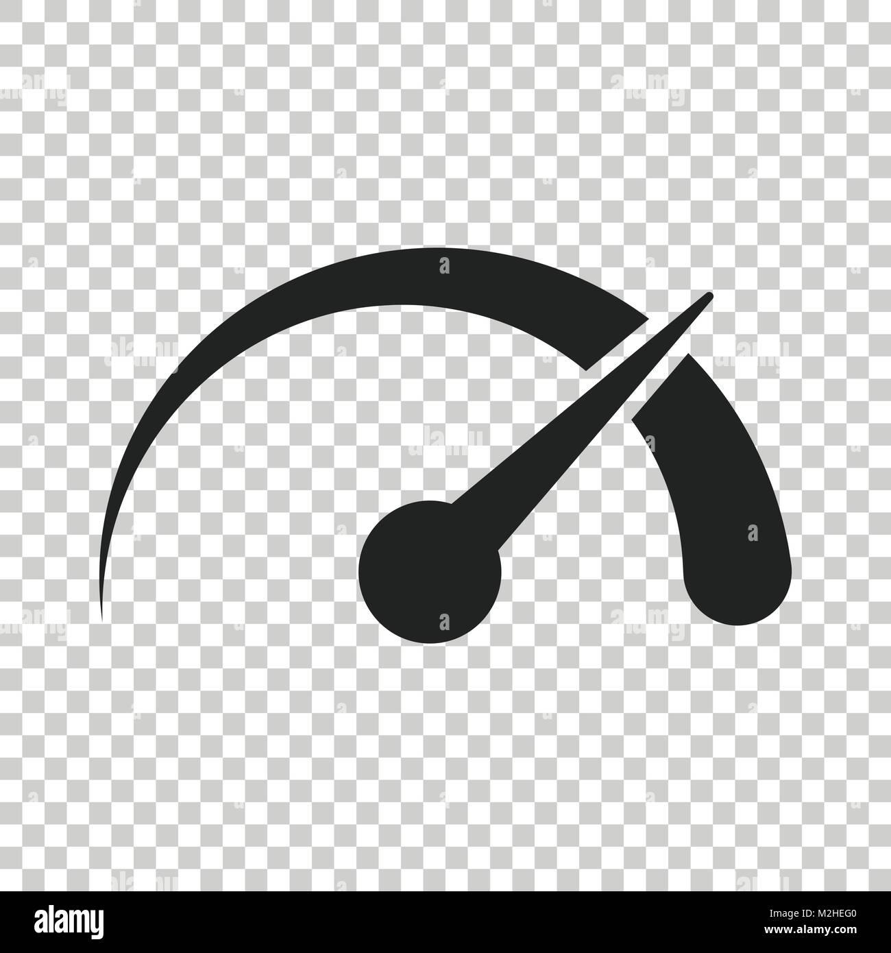 Dashboard vector icon. Level meter speed vector illustration Stock ...