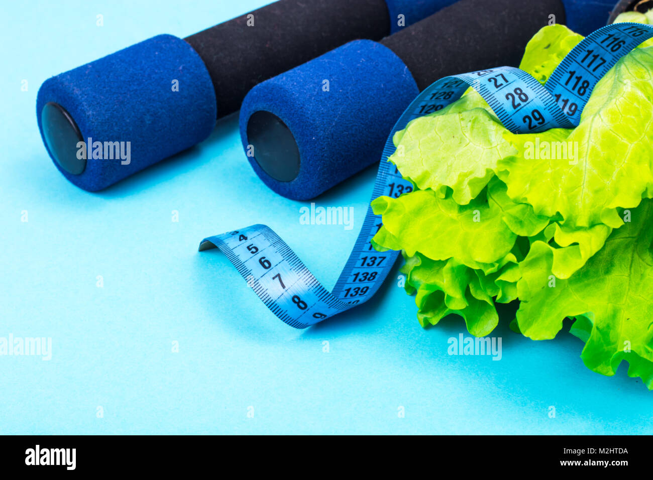 Concept of a healthy lifestyle. Diet and fitness menu Stock Photo - Alamy