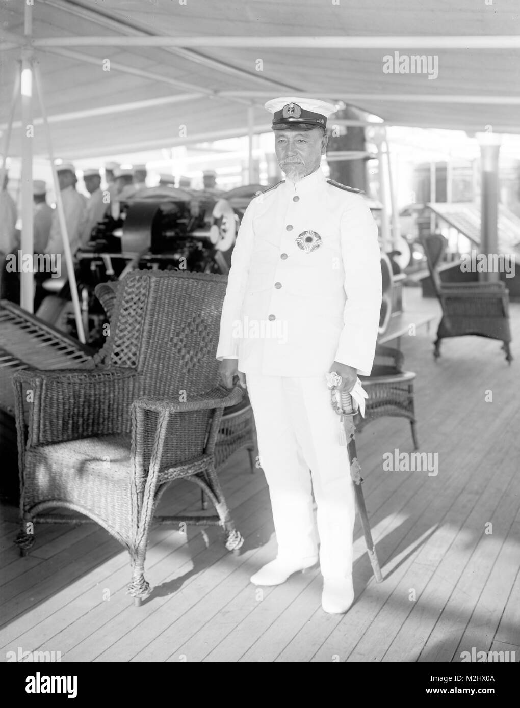 Togo Heihachiro, Japanese Admiral Stock Photo