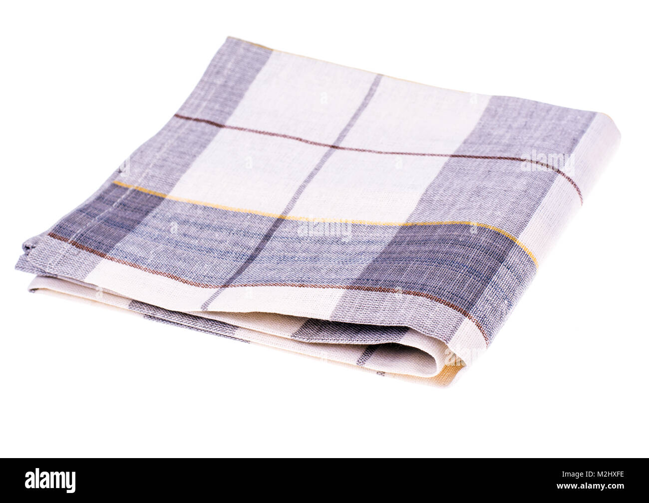 Kitchen towel, napkin, isolated on white background Stock Photo Alamy