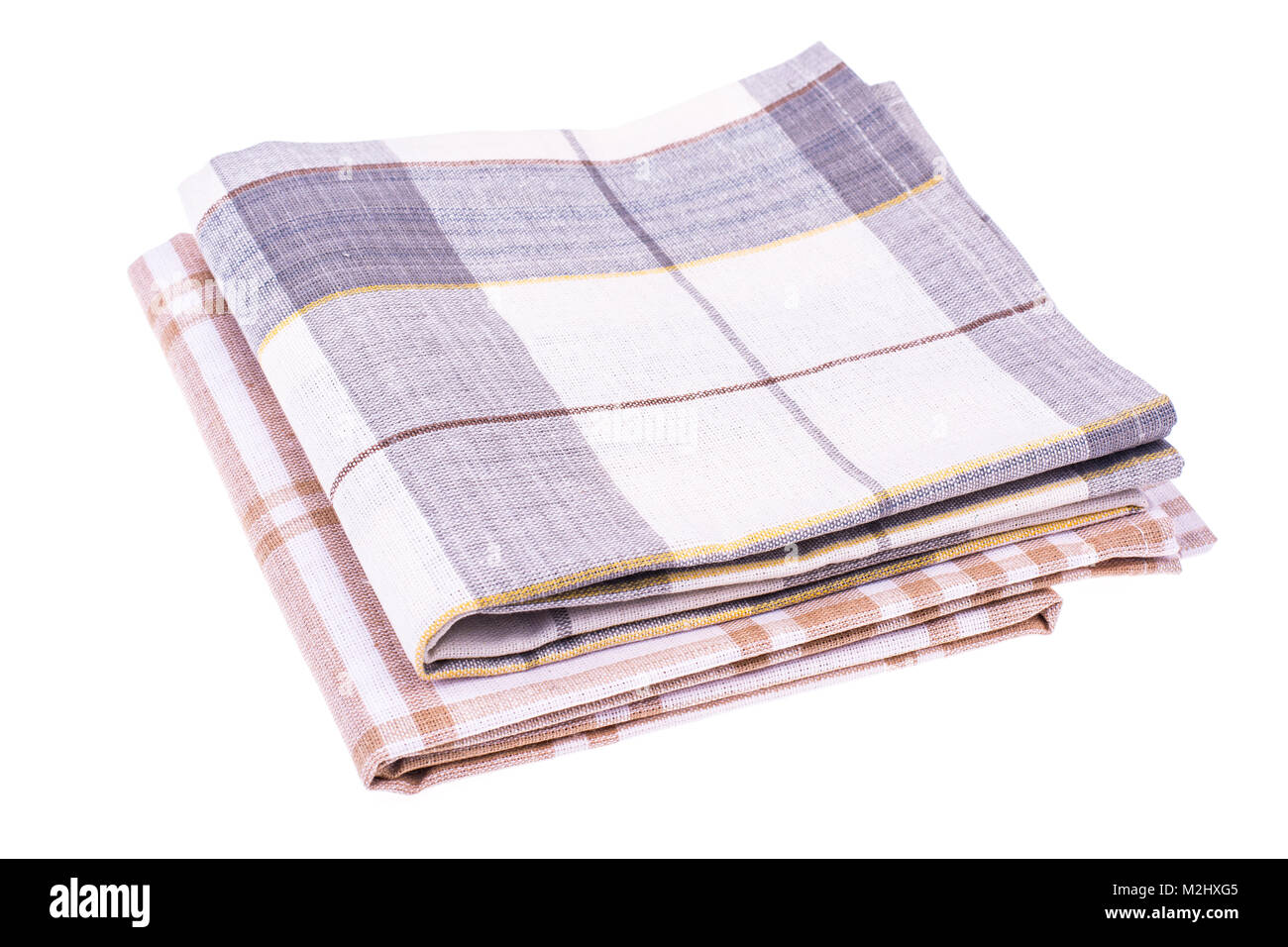 Kitchen towel, napkin, isolated on white background Stock Photo Alamy