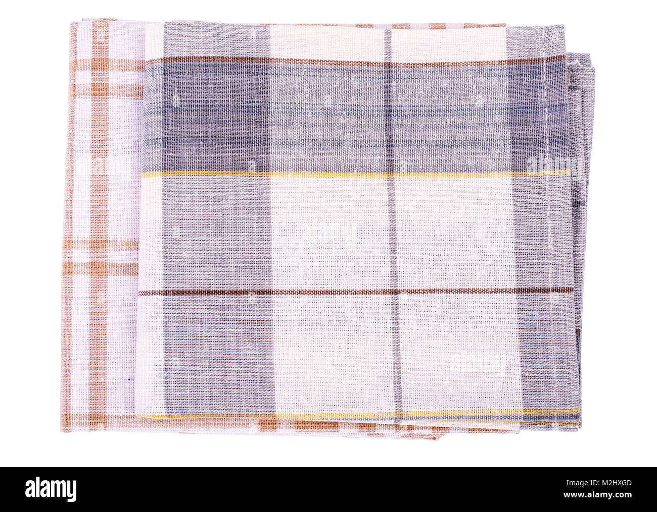 Kitchen towel, napkin, isolated on white background Stock Photo Alamy