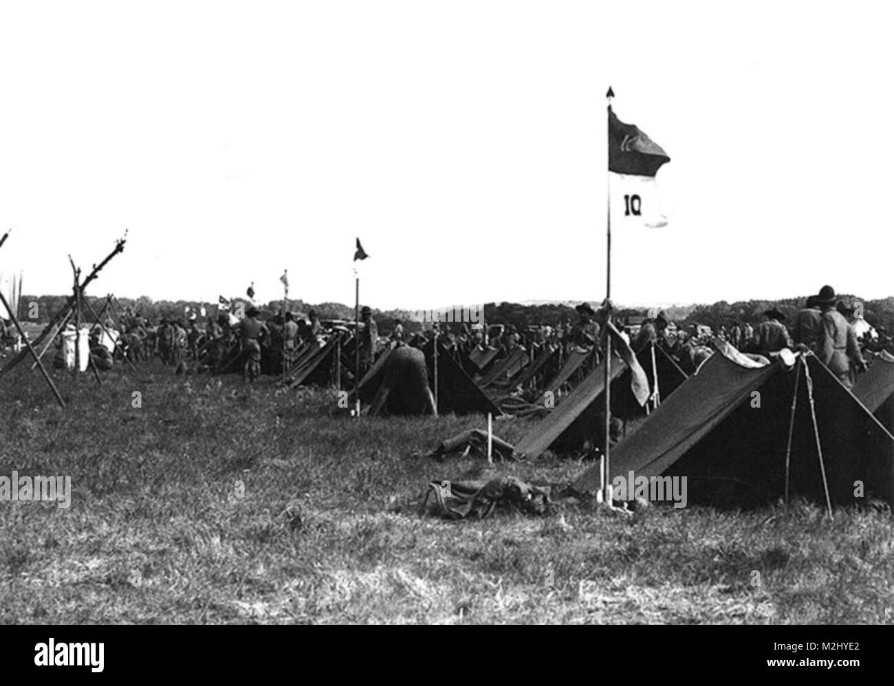 Buffalo Soldiers, 10th Cavalry Regiment, 1941 Stock Photo