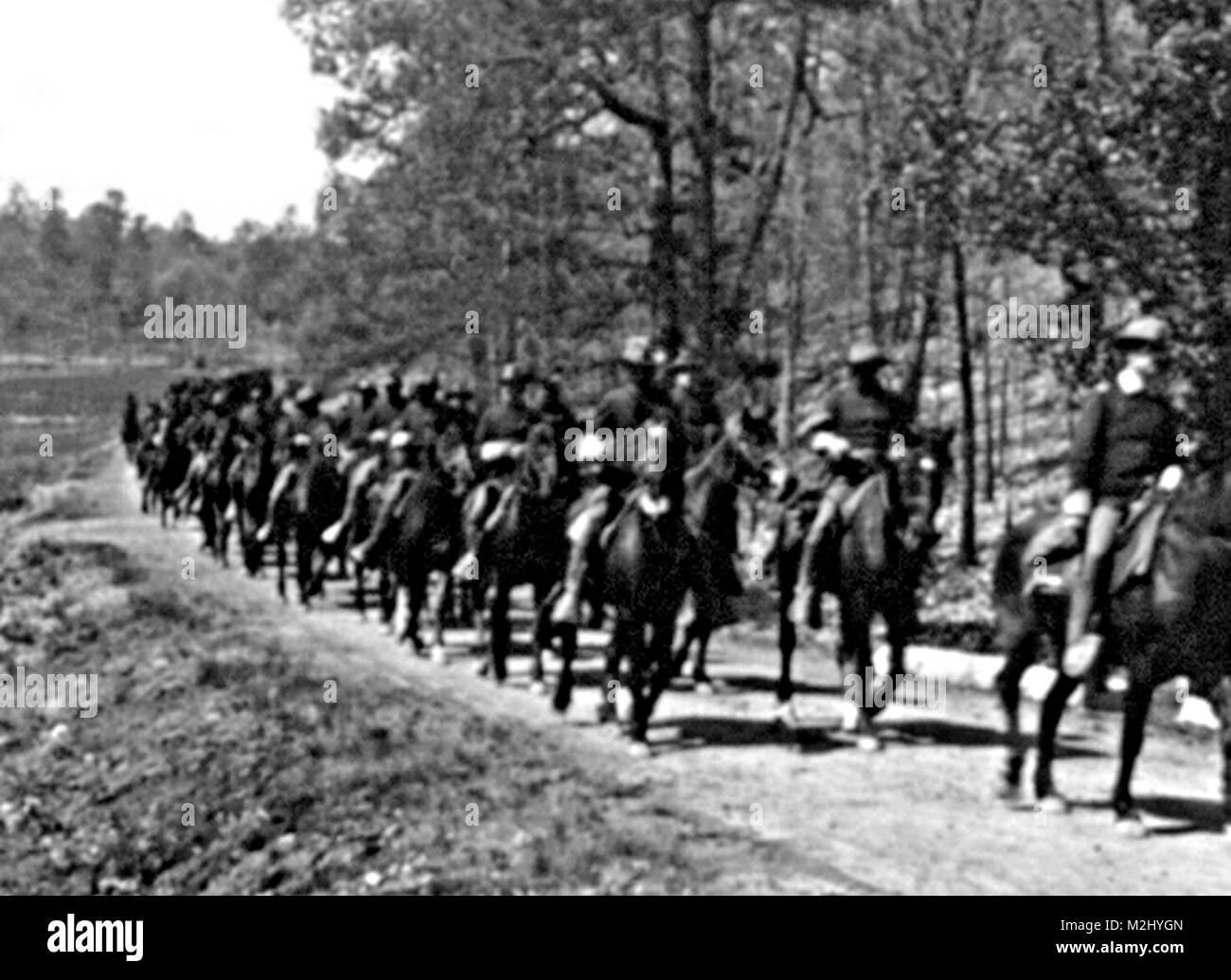 taske Hus nederlag Buffalo Soldiers, 10th Cavalry Regiment, 1898 Stock Photo - Alamy
