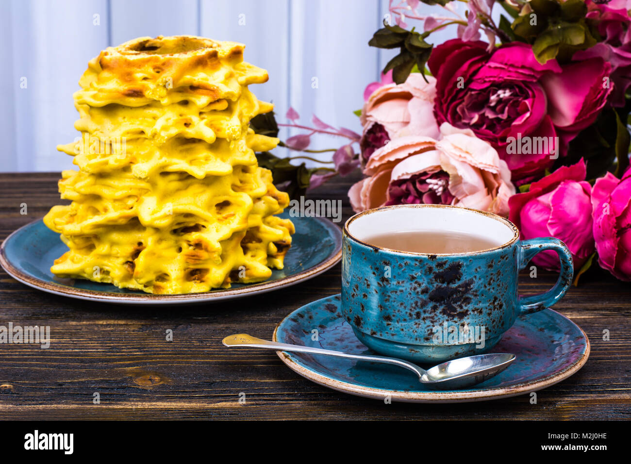 Lithuanian Traditional Sakotis Cake Stock Photo - Alamy