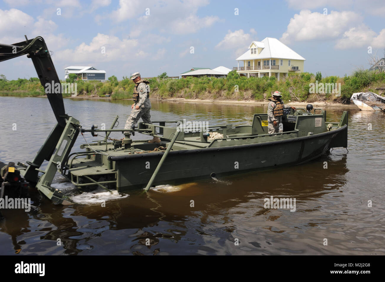 ST BERNARD, LA - Louisiana National Guardsmen Of 2225th Multi-Role ...