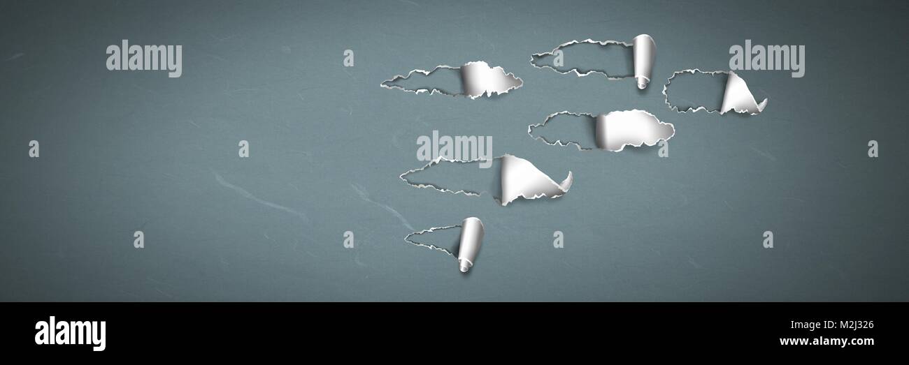Torn paper ripped markings Stock Photo - Alamy