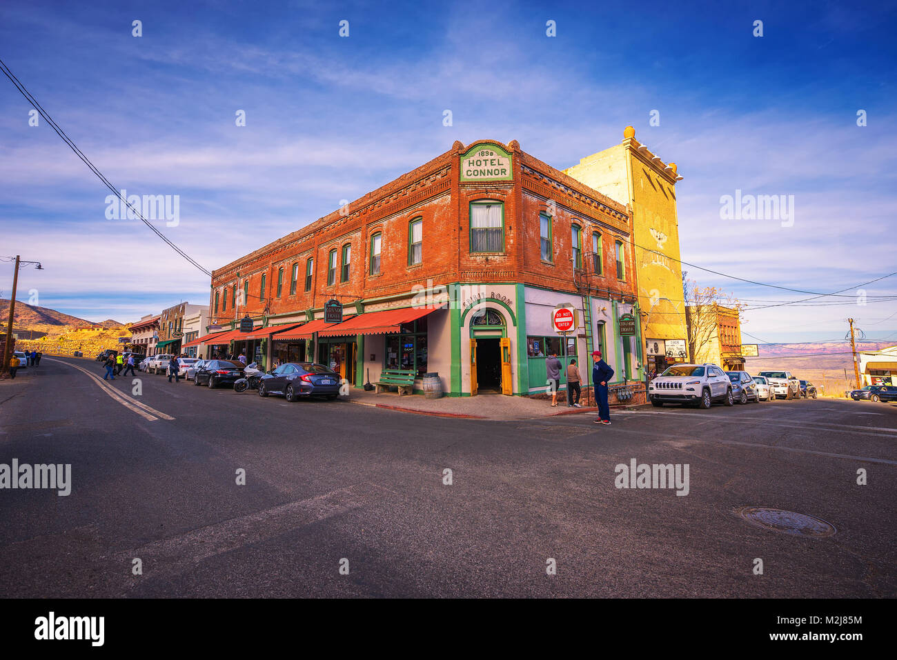 Historic Connor Hotel in Jerome, Arizona Stock Photo Alamy