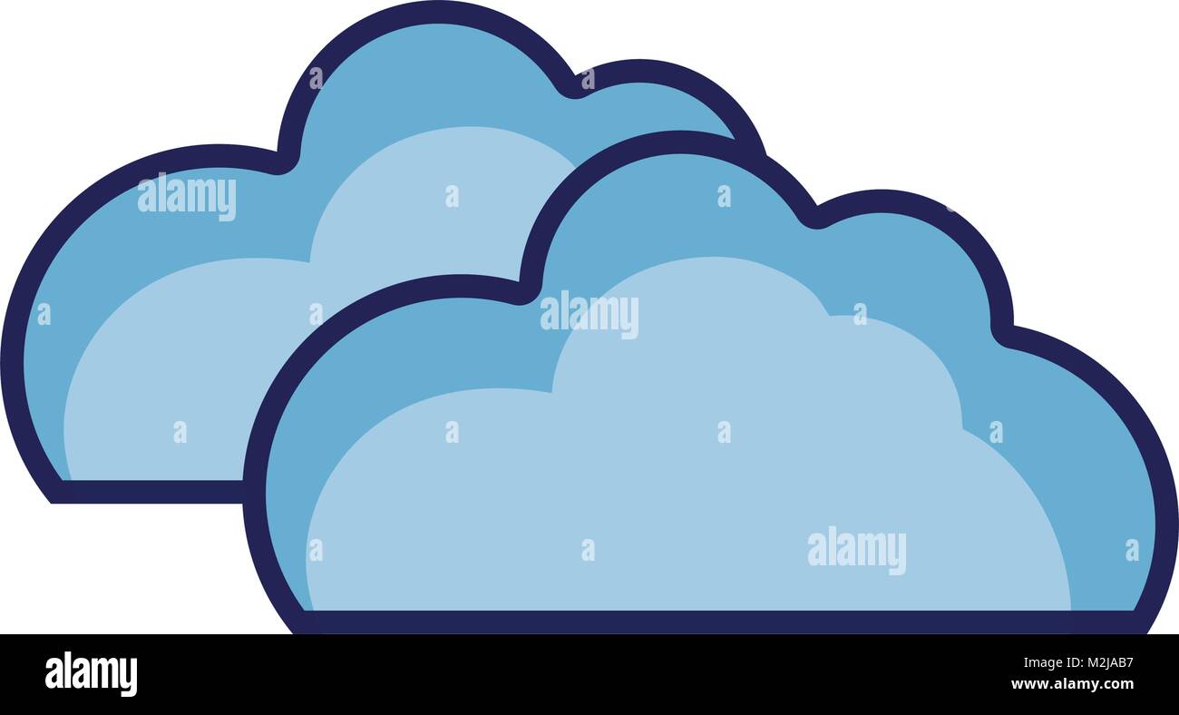 nature clouds weather in the sky icon Stock Vector Image & Art - Alamy
