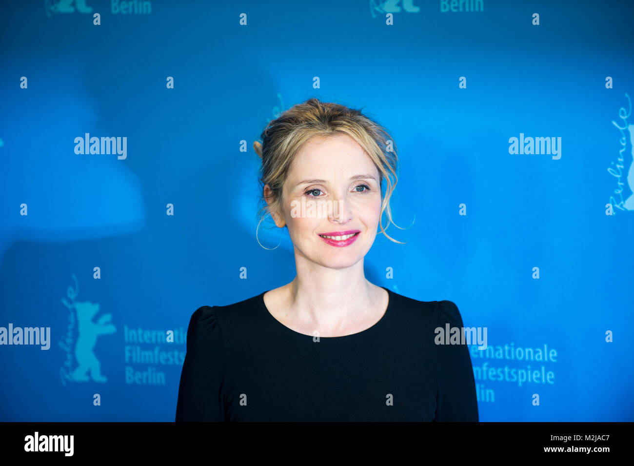 63rd Berlinale: International Film Festival in Berlin, with Richard Linklater movie, “Before Midnight” the actors of the movie are Julie Delpy, Ethan Hawke. Stock Photo