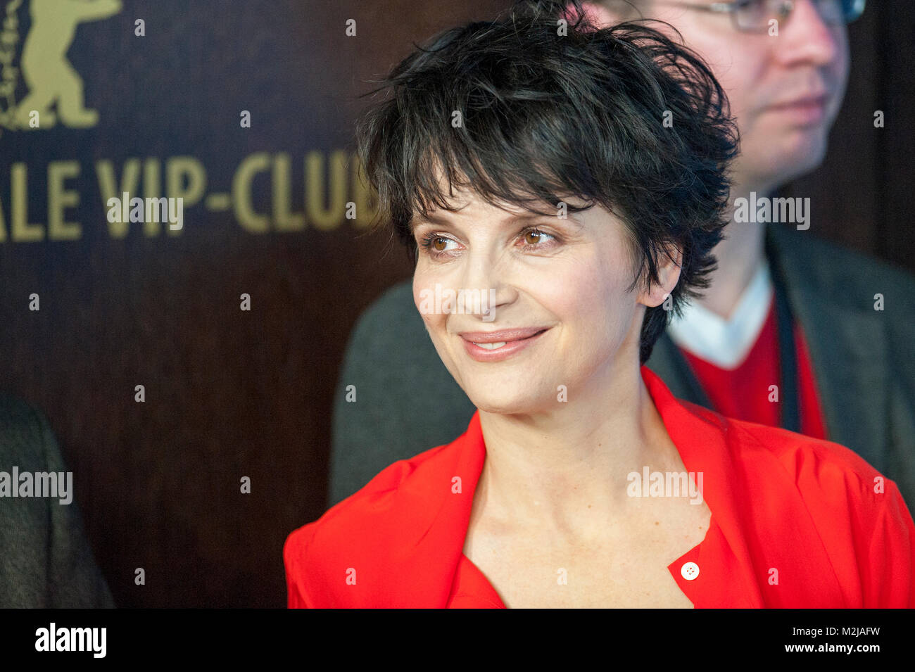 63rd Berlinale: International Film Festival in Berlin, with Bruno Dumont movie, “CAMILLE CLAUDEL 1915” the actors of the movie are Juliette Binoche, Jean-Luc Vincent. Stock Photo