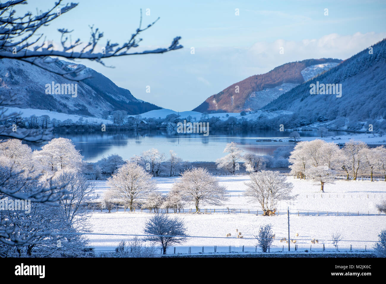 Tal-y-Llyn Lake Stock Photo