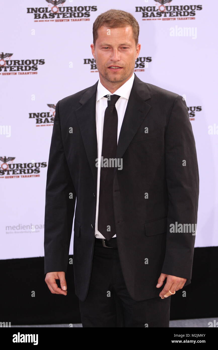 til schweiger premiere - inglourious basterds Stock Photo