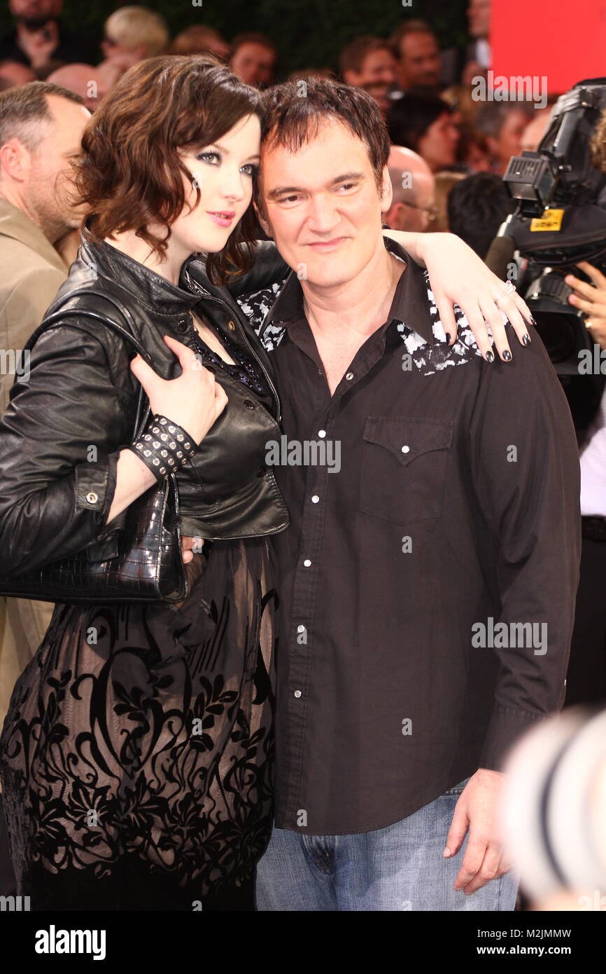 quentin tarantino premiere - inglourious basterds Stock Photo