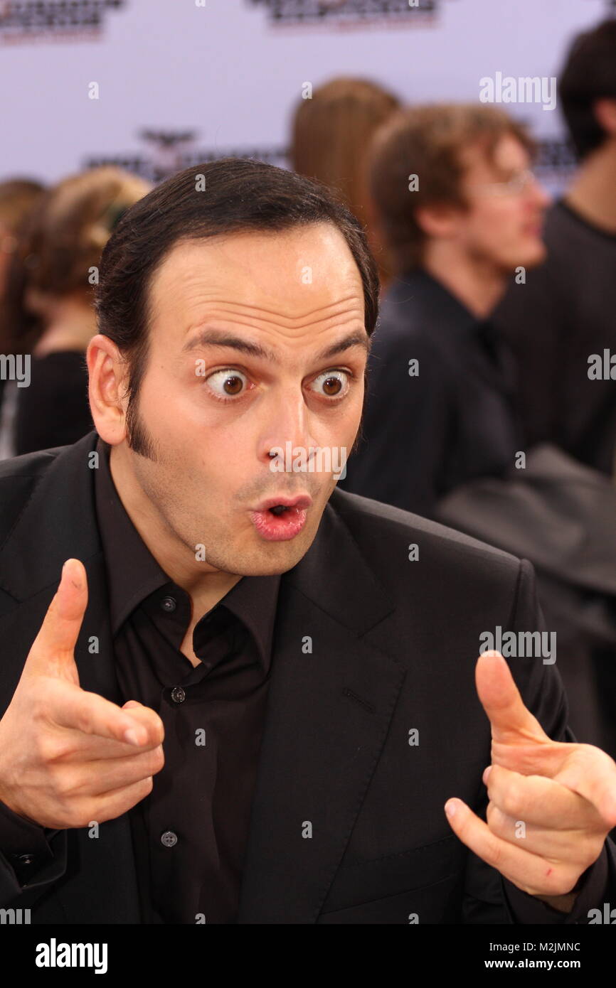 comedian kaya yanar premiere - inglourious basterds Stock Photo