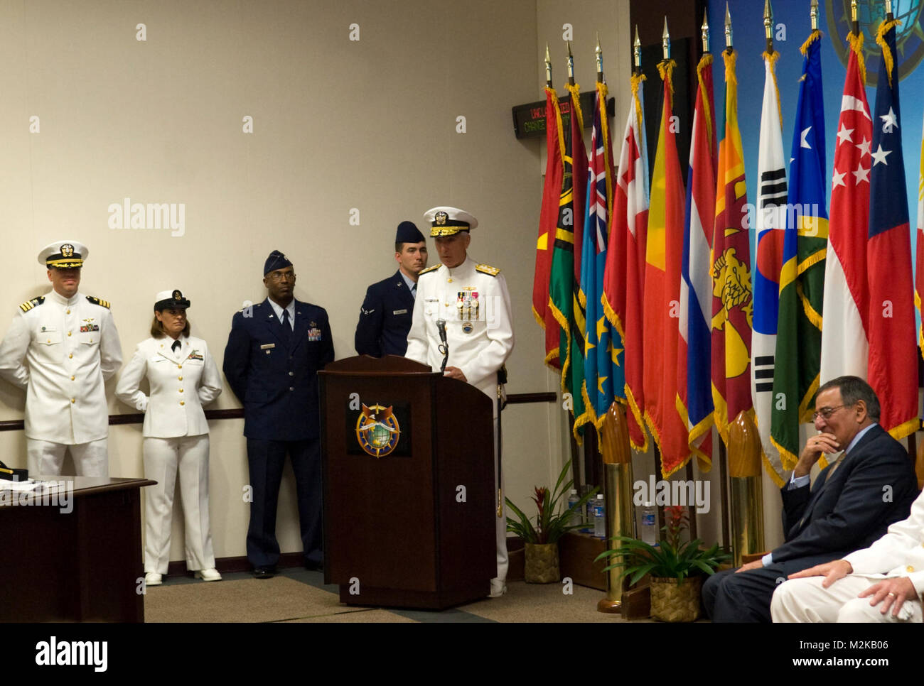 PACOM Change of Command - Adm Locklear by #PACOM Stock Photo - Alamy