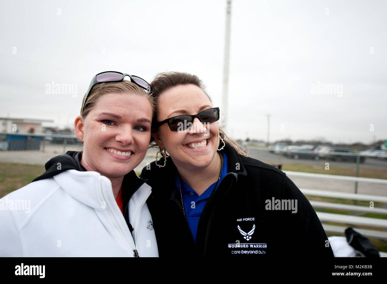 U.S. Air Force recovering service members participates in track and ...