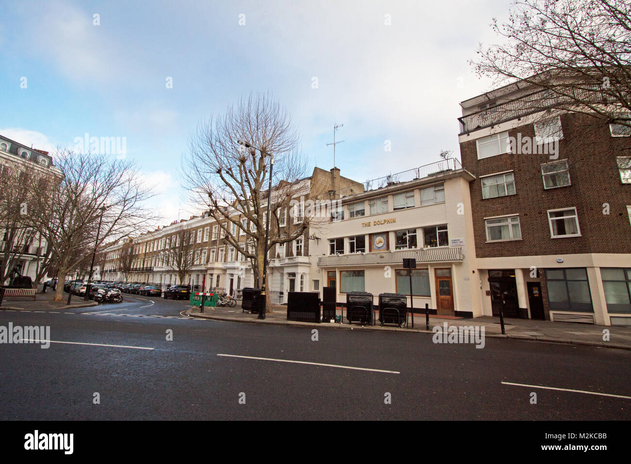 Thomas Cubitt Stucco Houses, Denbigh Street, Pimlico, London, England