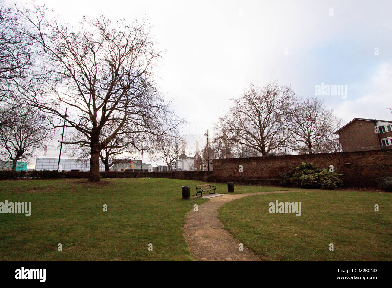 Churchill Gardens Estate, Former Belgrave Dock Wall Pimlico, London