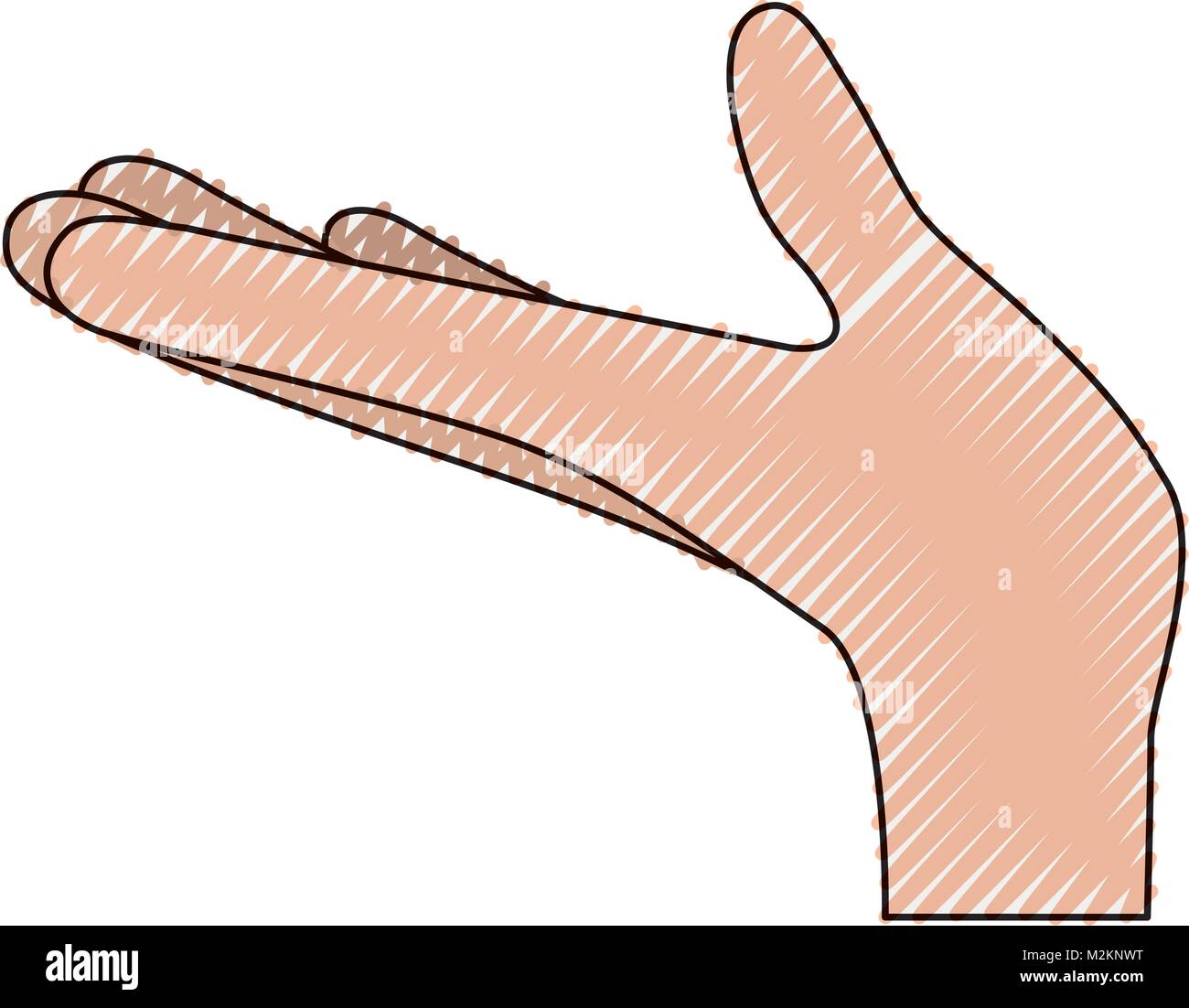 Arm Extended Stock Vector Images Alamy