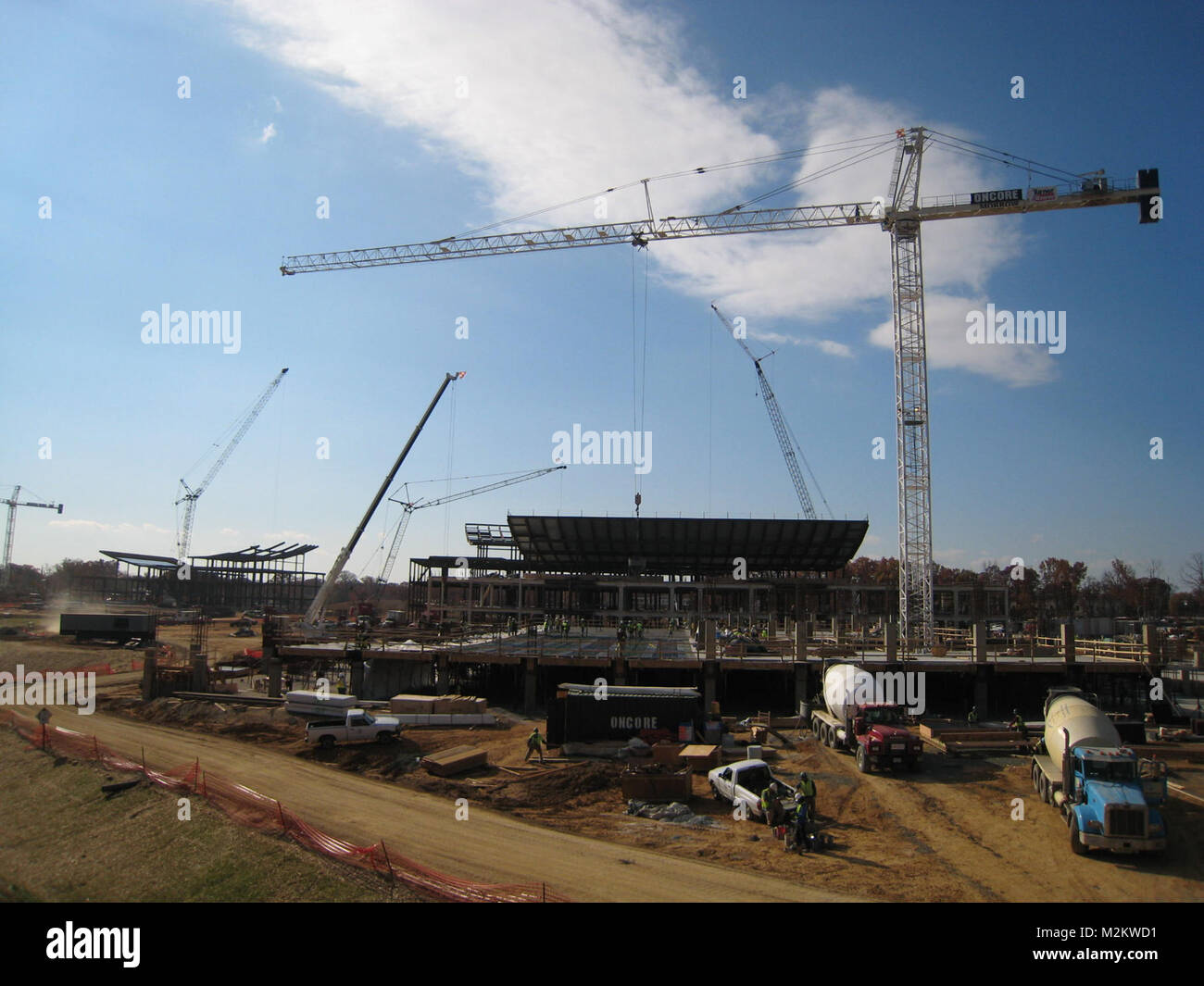 The new Fort Belvoir Community Hospital is well underway, and once