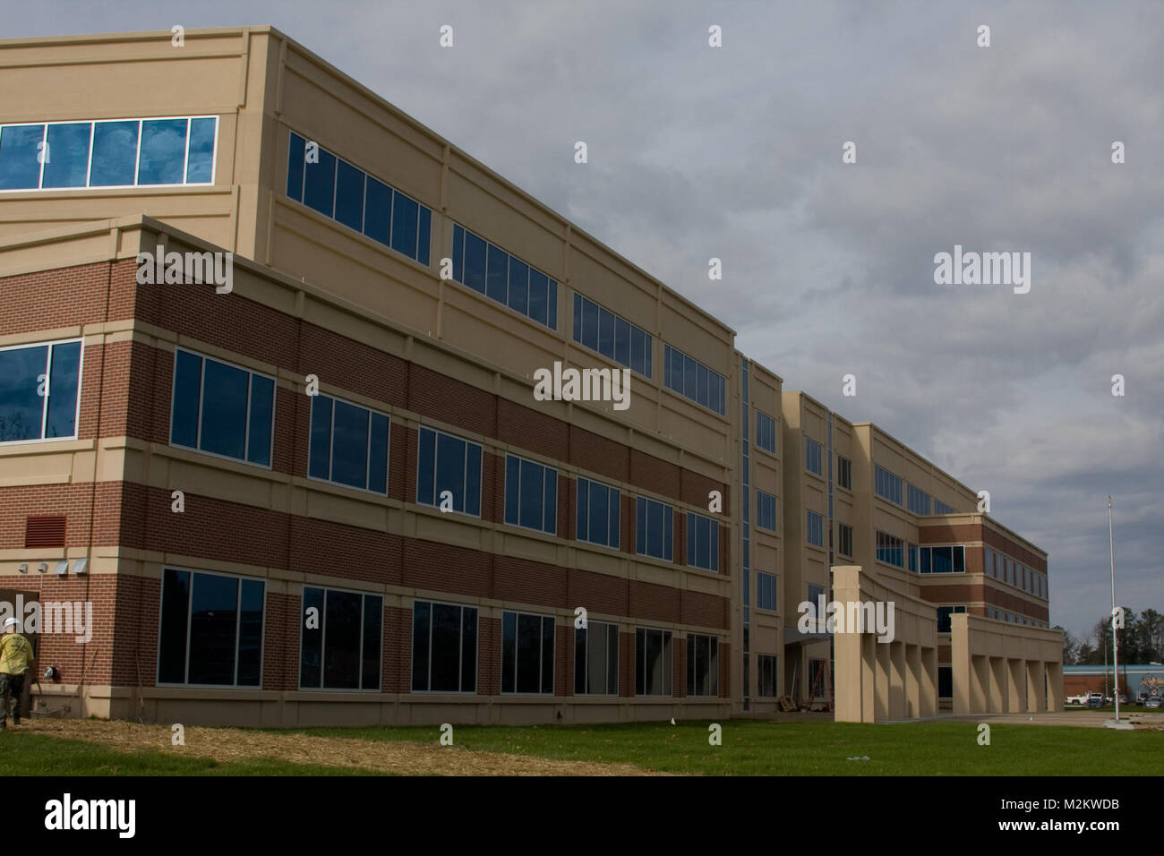 The Sustainment Center of Excellence building at Fort Lee, Va. is