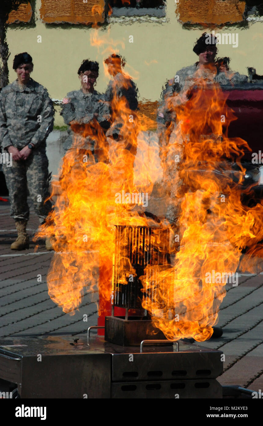 fire safety by 1st Armored Division and Fort Bliss Stock Photo Alamy