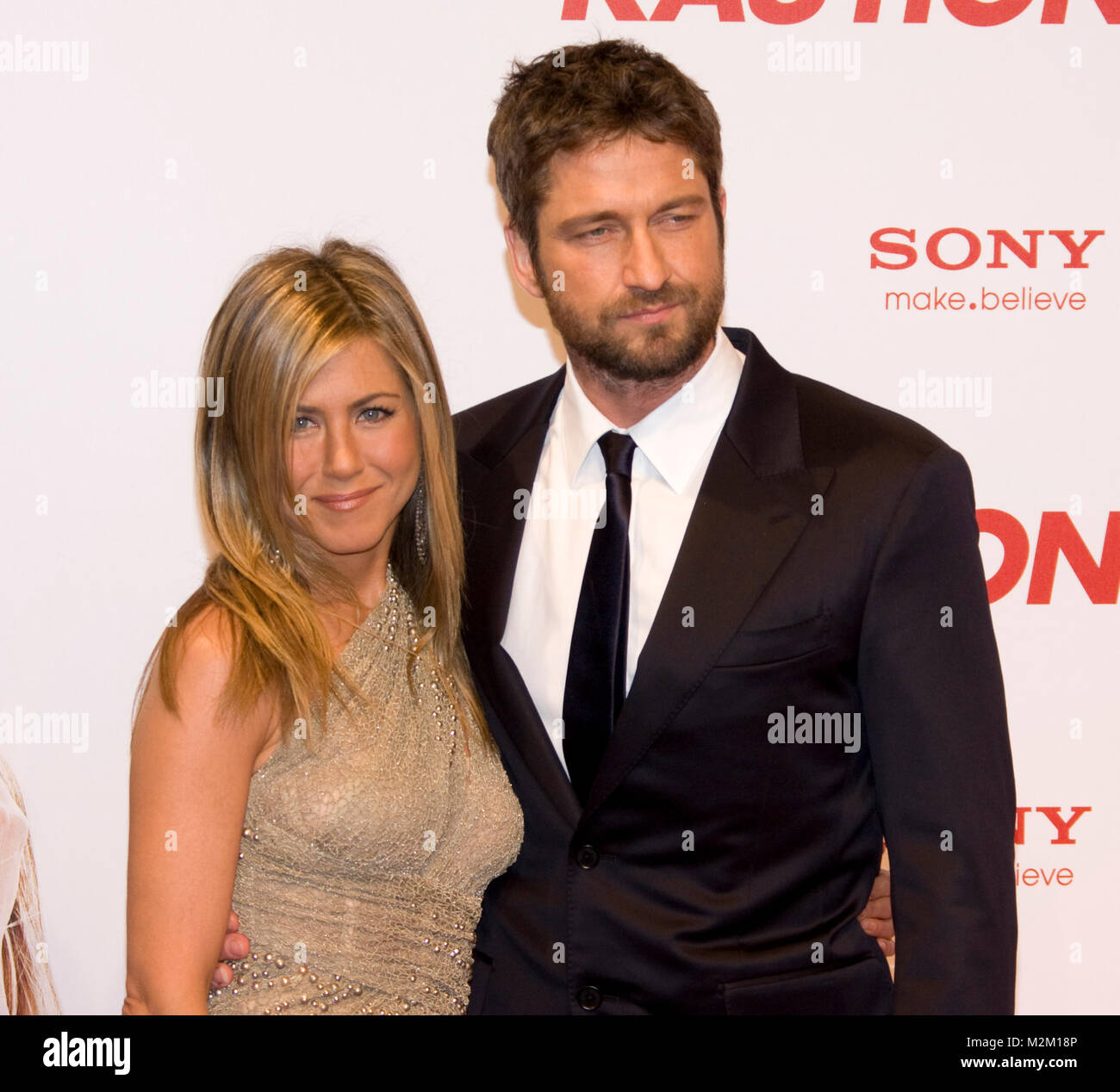 Jennifer Aniston und Gerard Butler auf dem Roten Teppich zur