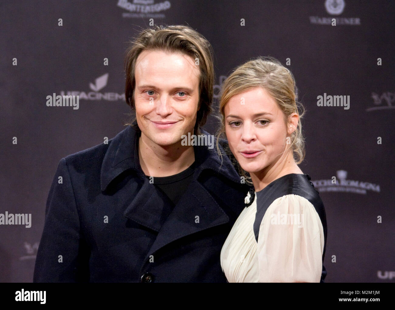 August Diehl und Bernadette Heerwagen auf dem Roten Teppich zur Berliner Premiere des Films \