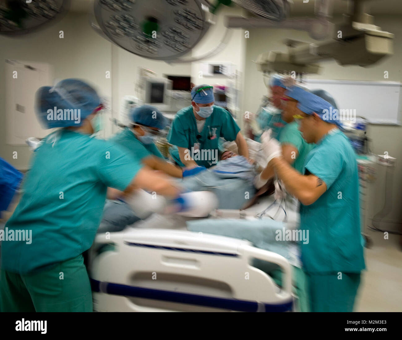 Medical Staff At Brook Army Medical Center In San Antonio