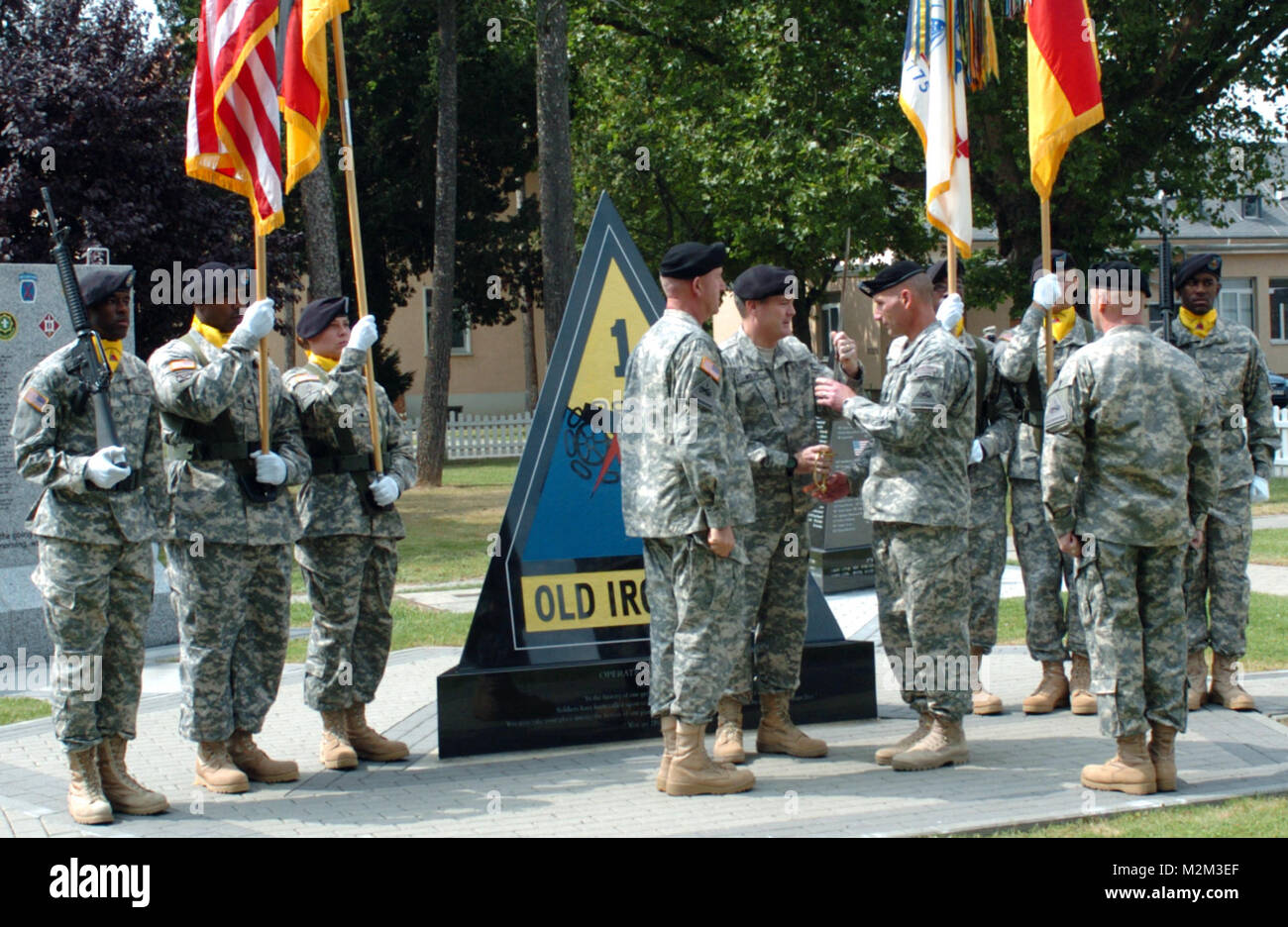 1AD DCSM Change-3 by 1st Armored Division and Fort Bliss Stock Photo ...