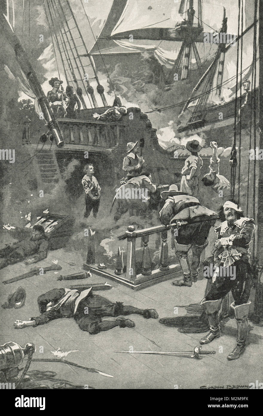 Battle of Scheveningen, 31 July 1653, final naval battle of First Anglo-Dutch War