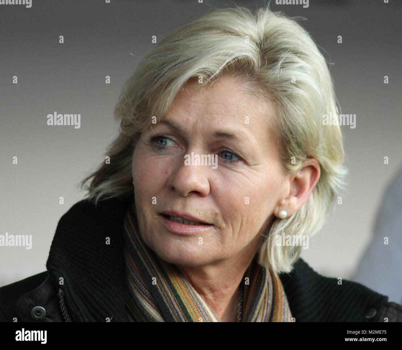 Silvia Neid (Bundestrainerin) Stock Photo