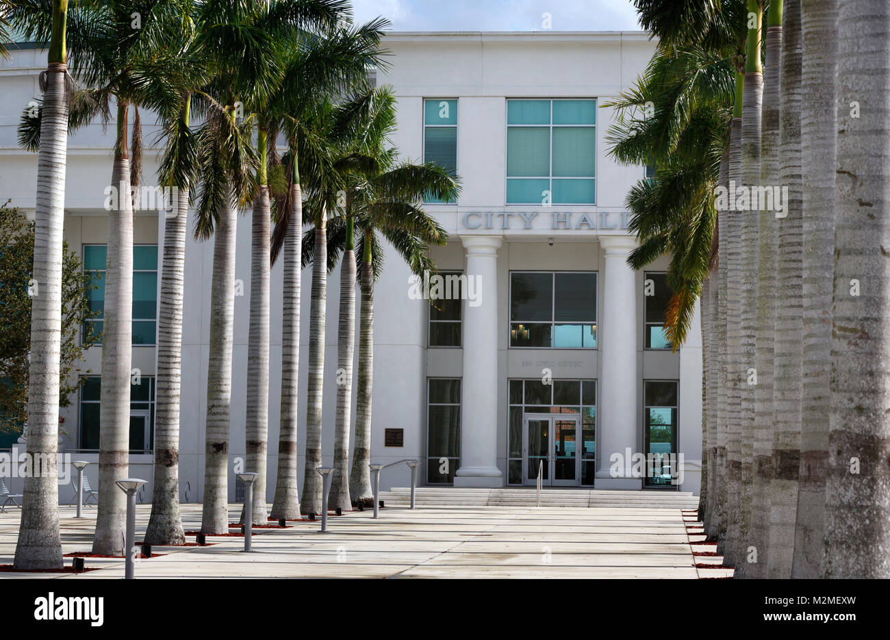 City Hall, Homestead, Florida Stock Photo Alamy