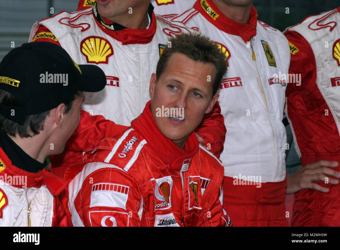 Michael Schumacher am Sonntag 03.09.06 bei den Ferrari Racing Days auf dem Nuerburgring Stock Photo