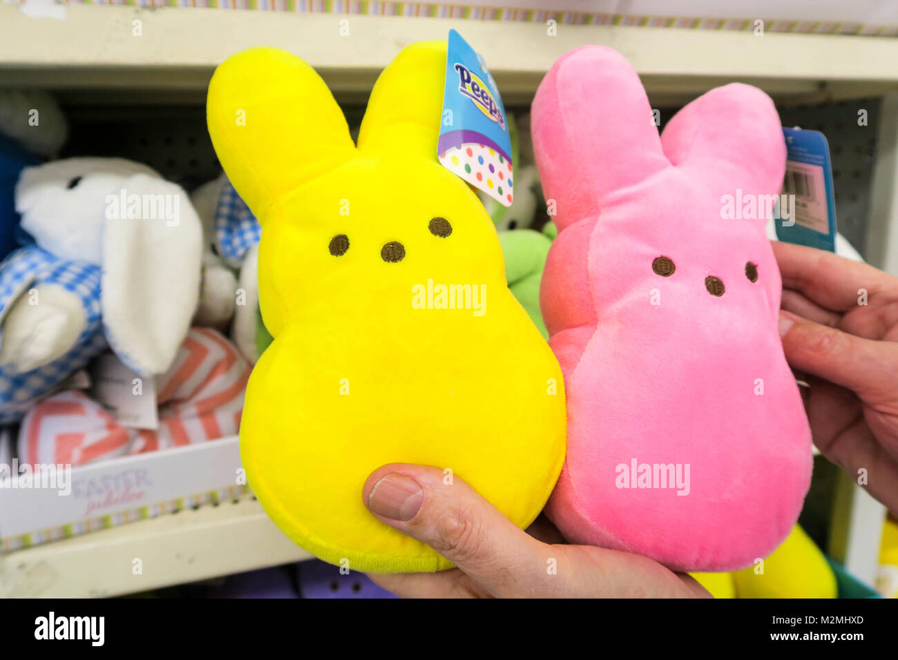 Easter Display at Kmart, NYC, USA Stock Photo Alamy