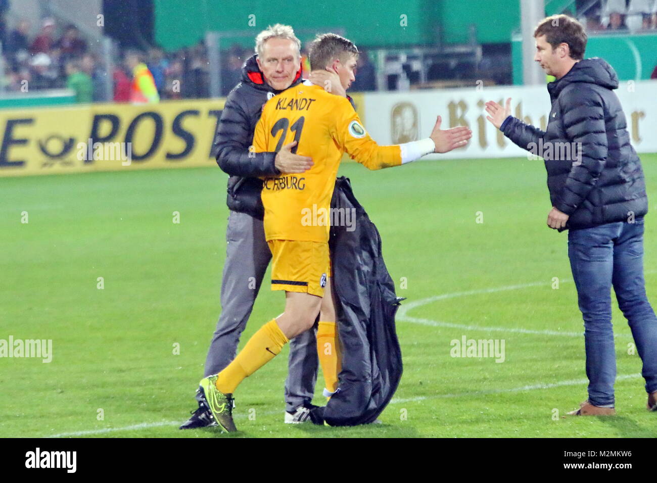 Trost Von Trainer Christian Streich Freiburg Und Sportlicher