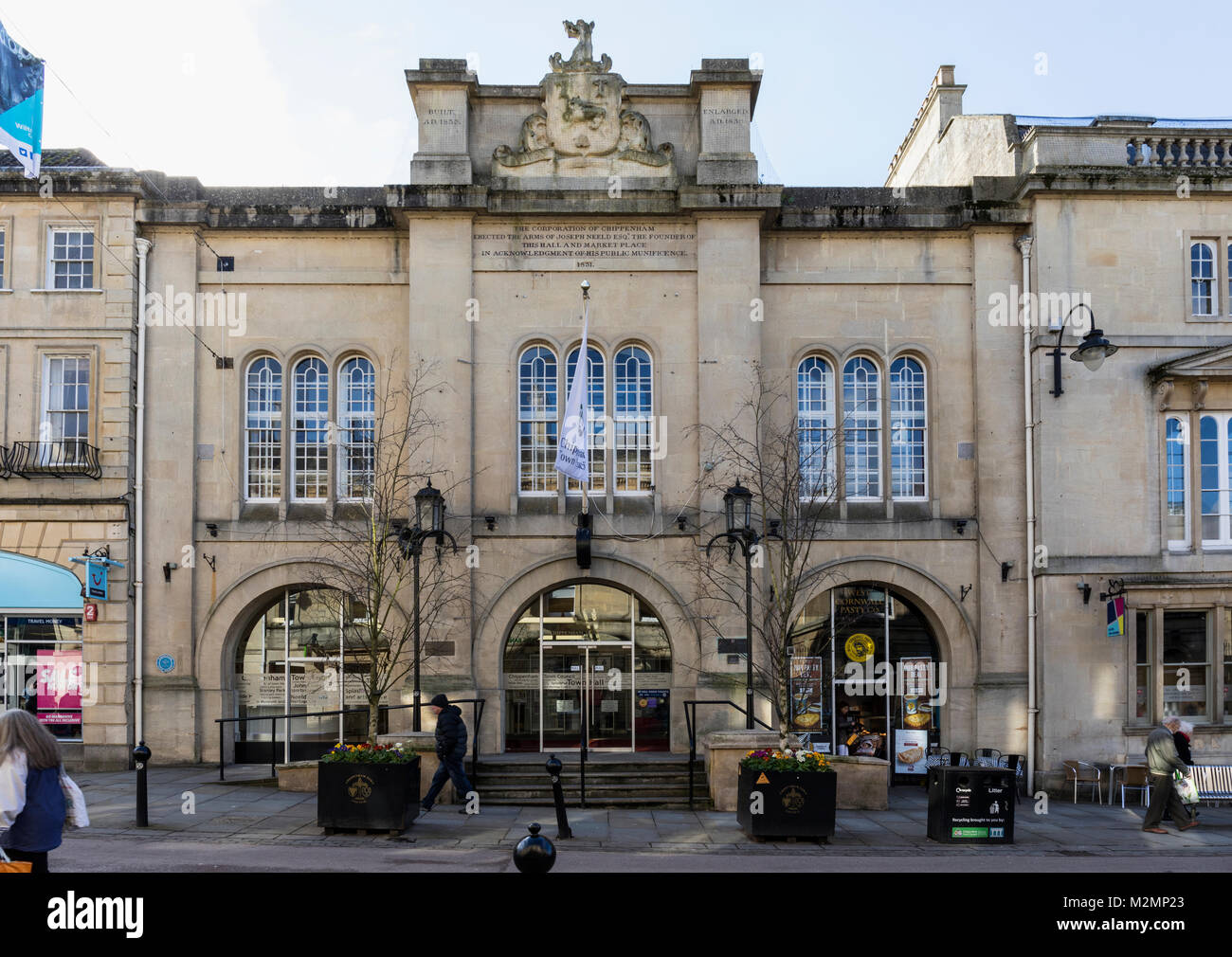 Chippenham Town Hall, Chippenham, Wiltshire, England, UK Stock Photo