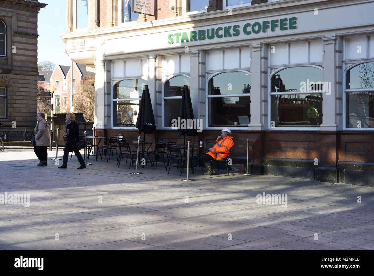 Starbucks Station Street in Nottingham,UK Stock Photo Alamy