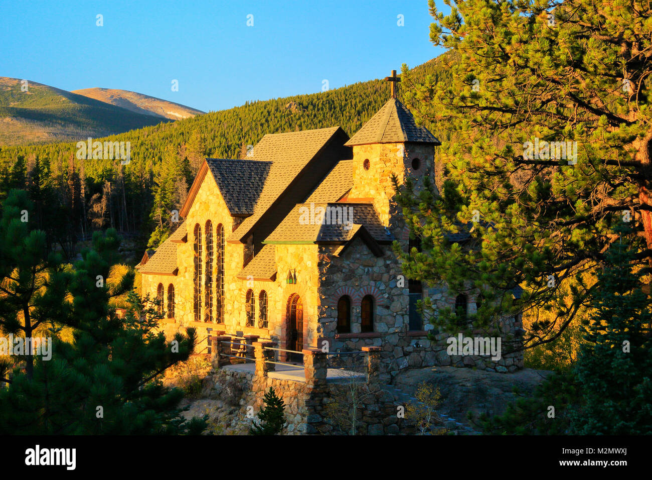 Chapel On The Rock Peak To Peak Highway Near Estes Park Colorado USA Chapel On The Rock Peak To Peak Highway Near Estes Park Colorado USA